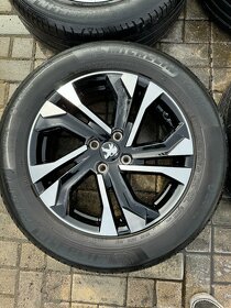 ORIGINÁL Alu Peugeot Salamanca R17, 4x108 - TOP - 1