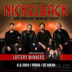 Nickelback 6.6.2024 Praha O2 aréna