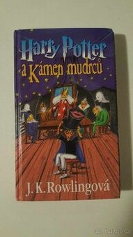 Harry Potter a kámen mudrců - 1.vydání
