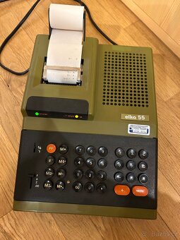 Elektronická kalkulačka Elka 55 - 1