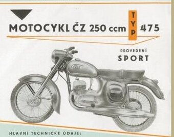 ČZ 250 /475 SPORT