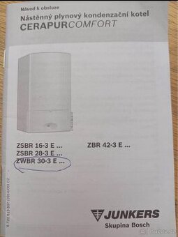 Plynový kondenzační kotel ZWBR 30-3E