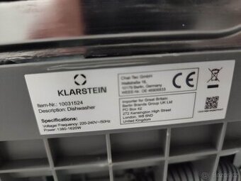Nová myčka Klarstein Amazonia 8
