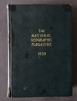 National Geographic, svázaný kompletní ročník 1939, anglicky
