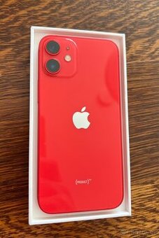 iPhone 12 mini red 64GB 84%baterie