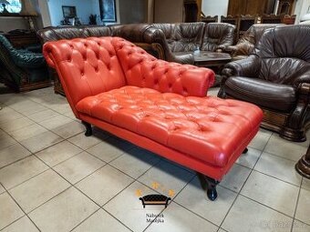 Original chesterfield sofa - zaruka - super stav