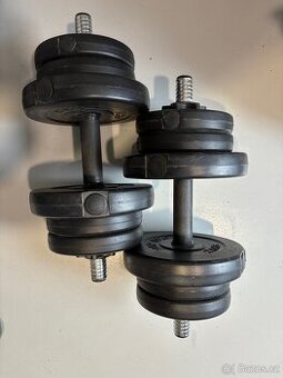 Litinové cinky 2x 10 kg Hop sport