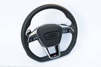 AUDI VOLANT - SPORTOVY S LOGOM S + AIRBAG + RS PADLA