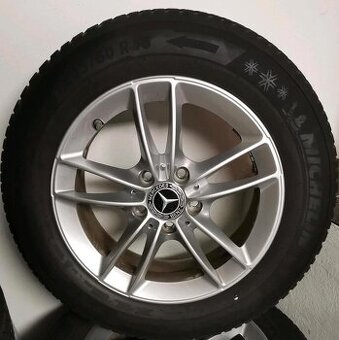 16" ALU kola originál Mercedes Benz 5x112  zimní sada