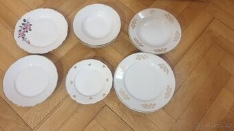 Porcelánové jídelní talíře