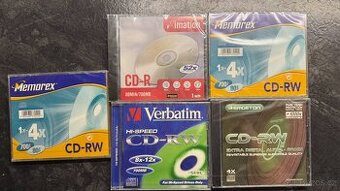 Nová CD-R / CD-RW
