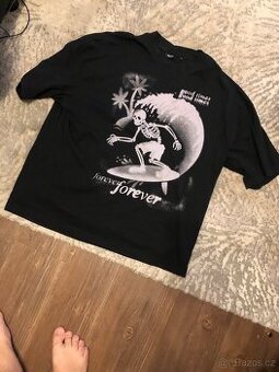 Pánské tričko Cropp surf lebka XL