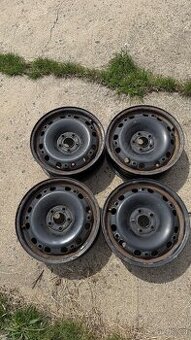 Prodám sadu plechových disků na Škoda Fabia 3,Rapid VW Polo