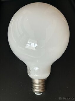 9ks Eglo LED žárovky E27, G95, 806 lm, 2700 K, 1x7W, mléčné