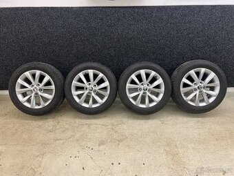 Prodám letní sadu ALU kol OCTAVIA III 205 55 R16