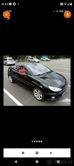 Prodám Peugeot 206 CC,2.0, 100kwCabrio