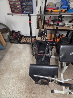 Sada závaží s multifunkční lavicí