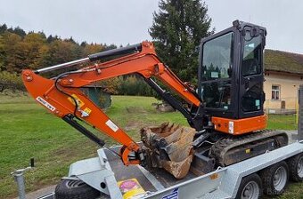 Minibagr Hitachi ZX26U-6, rok 2024, 5x lžíce