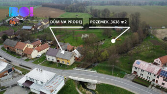 Prodej rodinného domu, 3 638 m², Blazice