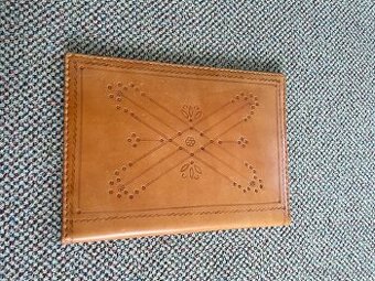 Kožené pouzdro na dokumenty