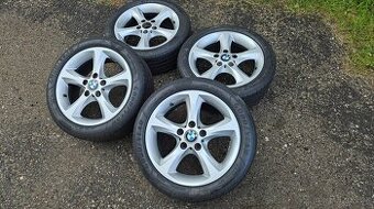Alu kola originál BMW 17" s pneu Goodyear