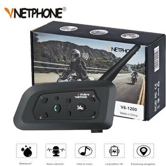 Vnetphone V6 - 2 Interkom Moto Bluetooth 5.1 1500M