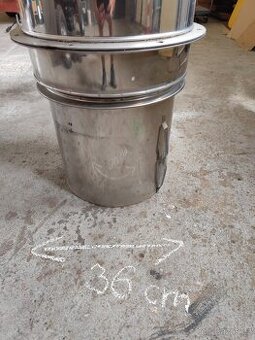 Nabízím komínový regulátor - hlavici TEWIKO 400 s redukcí