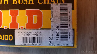 Rozvodový řetěz DID Husqvarna TE/TC 410 atd 96čl - nový