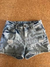 Džínové C&A kraťasy vel 164/170