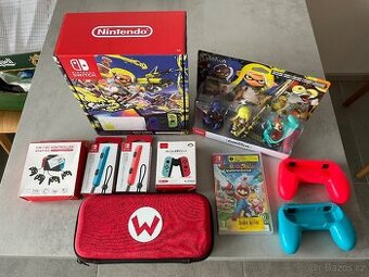Nintendo Switch Oled Splatoon Limitovaná Edice nerozbaleno