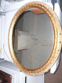 zrcadlo ovál 70x60cm za 1000kč