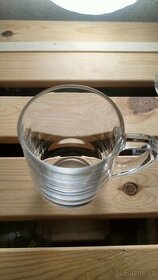 Hrníček na kávu čaj sklo stav nový