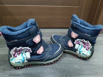 Dívčí zimní boty vel.33 Zn. Kappa