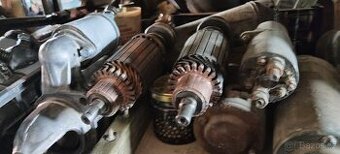 Kotvy startéru 12 V na Spartak