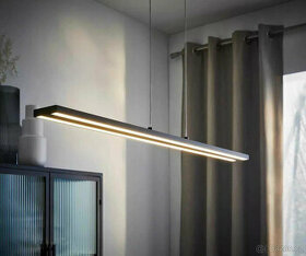 Kuchyňské závěsné LED svítidlo NOVEL 101cm - černé - 1