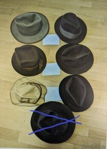 Pánské klobouky 1 - cena za 1ks na foto