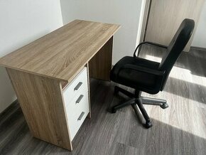 Kancelářsky stůl se židlí