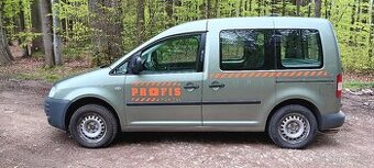 VW Caddy CNG s možným odpočtem DPH r.2008, najeto 255 062 km