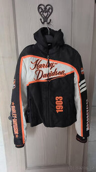 Prodám dámskou motorkářskou bundu Harley Davidson - L