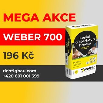 fasádní materiály zateplení fasády WEBER 700