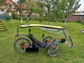 Lehokolo elektricka trojkolka plne odpružená