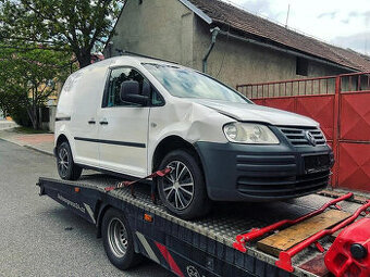 Vůz na náhradní díly VW Caddy 2K r.v. 2007 BST FZU LB9A