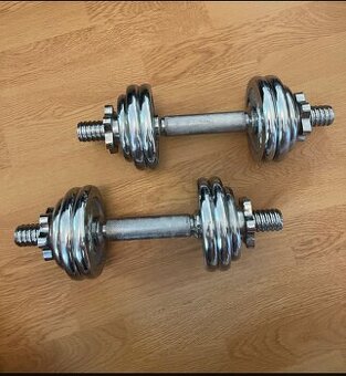 2x pochromovane cinky