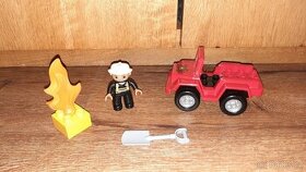Lego Duplo Velitel hasičů / Hasičské auto.