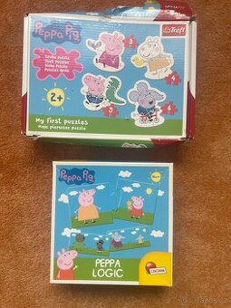 První puzzle - prasátko Peppa, Pepina