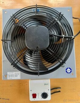 Průmyslový ventilátor axiální Vulkán VKN 300 - regulátorRVS