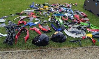 Výprodej skladu motodílů Suzuki,Yamaha, Kawasaki,Honda..