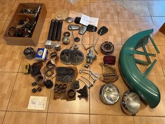 Nahradní díly na Jawa 350 kývačka 1957