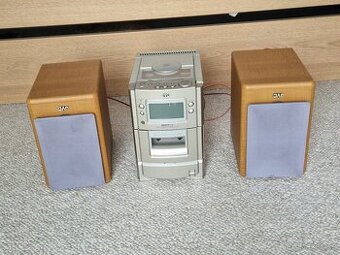 Mikrosystém JVC se stereo reproduktory
