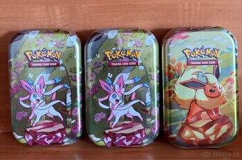 3xPokémon Mini Tin – Prismatic Evolutions